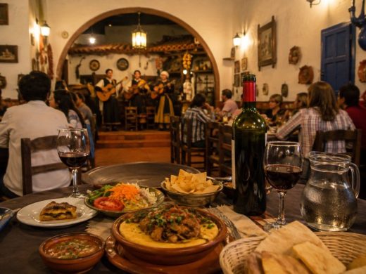 Peñas y gastronomía